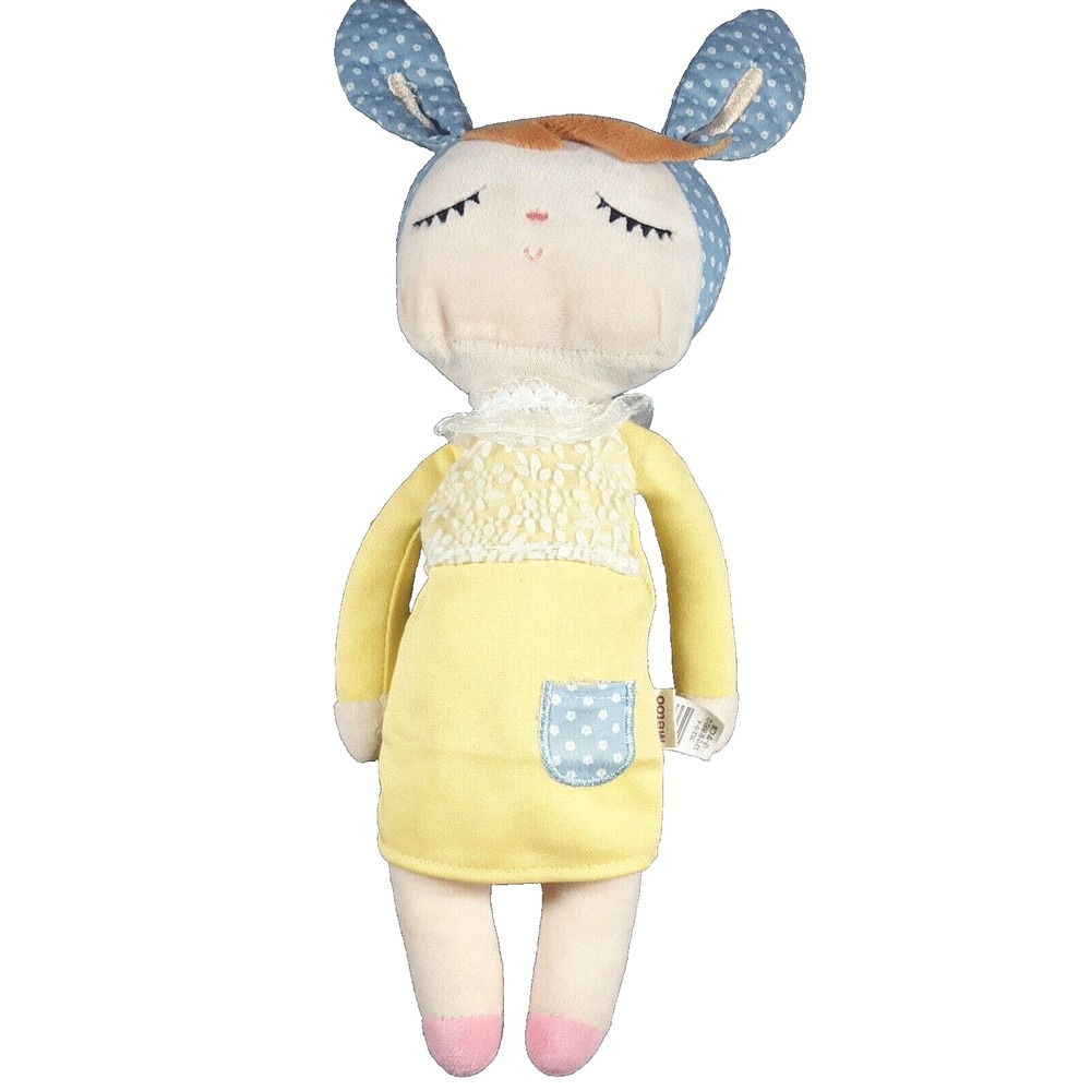 METOO 17" Angela Plush Sleeping Girl Bunny Rabbit Baby‎ Rag Doll Stuffed Toy